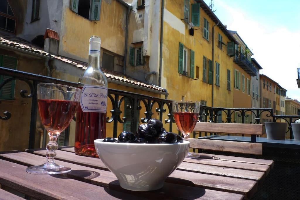 Homelivia, Vieux Nice, Appartement De Charme, Clim Balcon 외부 사진